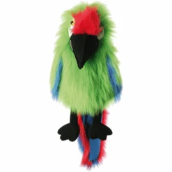 Handpop 45cm Papegaai Military