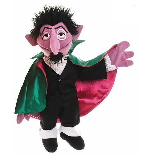 Handpop 65cm Graaf Tel Sesamstraat 1 Handpop 65cm Graaf Tel Sesamstraat