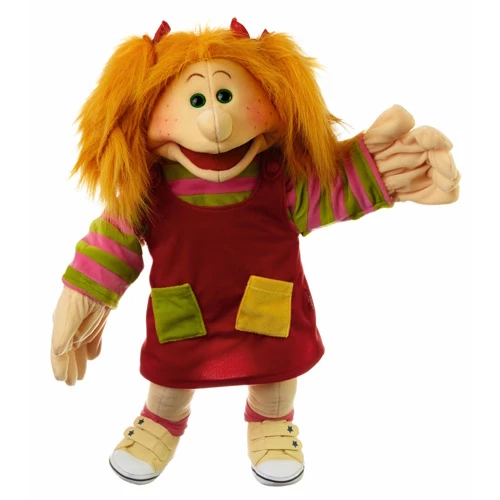 Handpop 65cm Lilabel Zonder Snottebel 1 Handpop 65cm Lilabel Zonder Snottebel