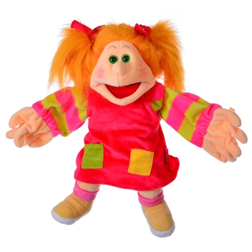 Handpop 45cm Lilabel Zonder Snottebel 1 Handpop 45cm Lilabel Zonder Snottebel