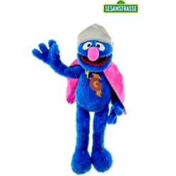 Handpop 65cm Supergrover Van Sesamstraat